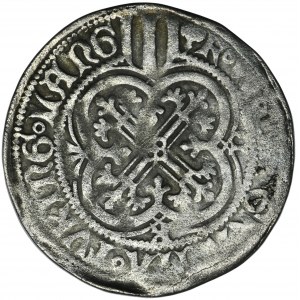 Německo, Míšeň, březen, Fridrich II. jemný a Vilém III., Freiberg Míšeňský groš