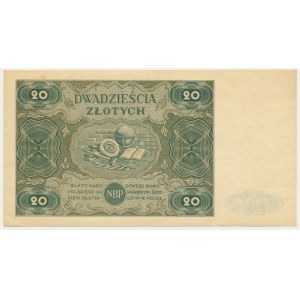 20 zlatých 1947 - D -