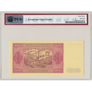 100 złotych 1948 - KR - PCG 63 EPQ