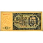 20 Gold 1948 - BZ - PMG 64 - bessere Serie