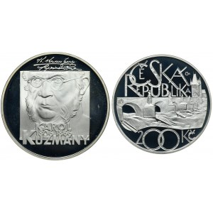 Sada, Česká republika a Slovensko, 200 korun (2 ks)