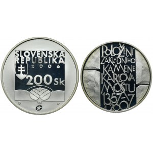 Sada, Česká republika a Slovensko, 200 korún (2 ks)