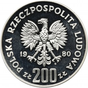 200 złotych 1980 Lake Placid