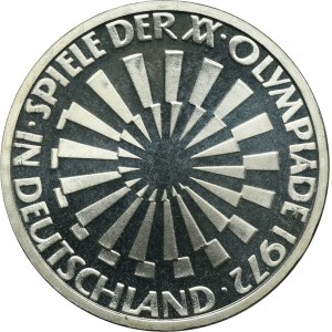 Deutschland, BRD, 10 Mark Hamburg 1972 J