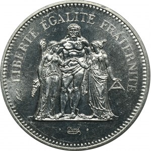 Francúzsko, Piata republika, 50 frankov Pessac 1974 - Herkules