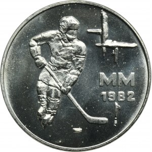 Finsko, 50 Markkaa Helsinki 1982 - Mistrovství světa v ledním hokeji