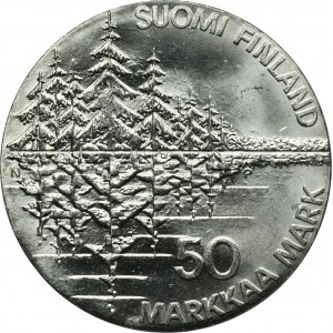 Fínsko, 50 Markkaa Helsinki 1985 - Kalevala