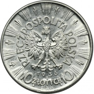 Piłsudski, 10 złotych 1936