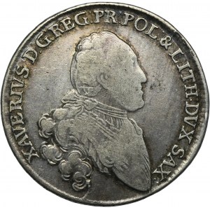 Xaver as administrator, 2/3 Thaler 1768 Dresden EDC