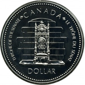 Kanada, Elisabeth II., 1 Ottawa-Dollar 1977 - 25. Jahrestag der Thronbesteigung von Elisabeth II.