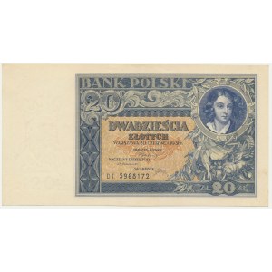 20 gold 1931 - DT. -