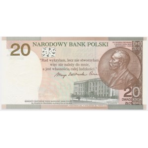 20 zlotých 2011 - Maria Skłodowska Curie -