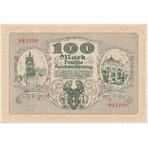 Gdansk, 100 mariek 1922