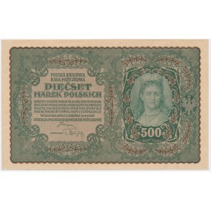 500 marks 1919 - 1st Series BS -.