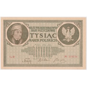 1 000 marek 1919 - Ser.D -