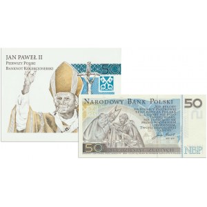 50 zlotých 2006 - Ján Pavol II. - s unikátnym puzdrom -