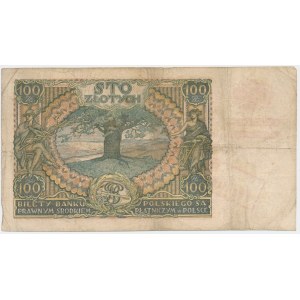 100 złotych 1934 - Ser.BS. - fałszywy przedruk okupacyjny -