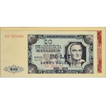 150 Years of the Bank of Poland, 20 and 100 zloty prints 1948