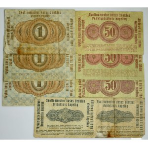 Set, Ober-Ost, 20 kopecks - 1 ruble (8 pieces).