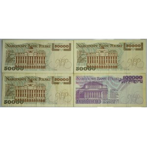 Zestaw, 50.000-100.000 złotych 1993 (4 szt.)