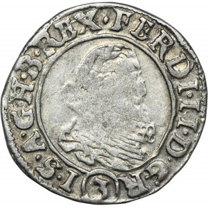 Rakúsko, Ferdinand II, 3 Krajcars Praha 1637