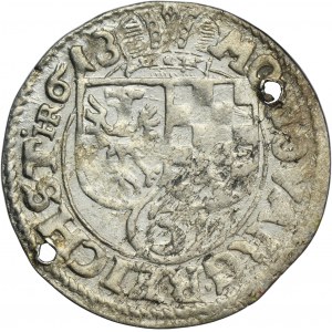 Silesia, Duchy of Liegnitz-Brieg-Wohlau, Johann Christian and Georg Rudolf, 3 Kreuzer Reichenstein 1618 HR