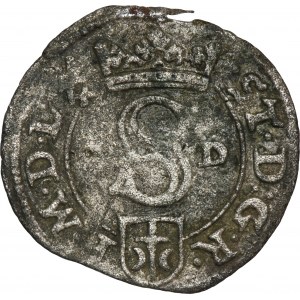Stephen Bathory, Schilling Posen 1585 ID - RARE