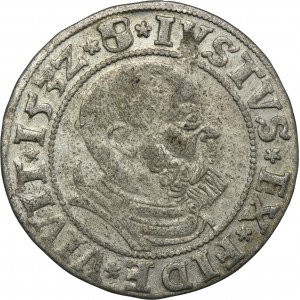 Prusy Książęce, Albrecht Hohenzollern, Grosz Królewiec 1532 - PRVSS