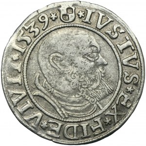 Kniežacie Prusko, Albrecht Hohenzollern, Grosz Königsberg 1539 - PRVSS