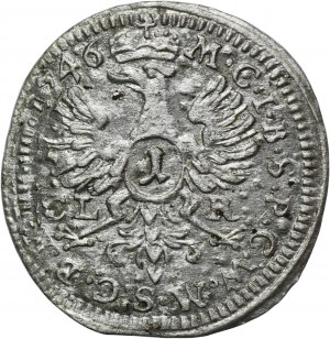 Niemcy, Brandenburgia-Bayreuth, Fryderyk II, 1 Krajcar Bayreuth 1746 CLR