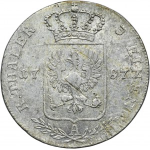 Niemcy, Królestwo Prus, Fryderyk Wilhelm II, 1/3 Talara Berlin 1787 A