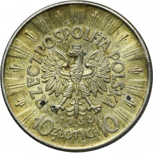 Piłsudski, 10 złotych 1936