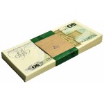 Paczka bankowa 50 złotych 1988 - GB - pierwsza seria rocznika (100 szt.)