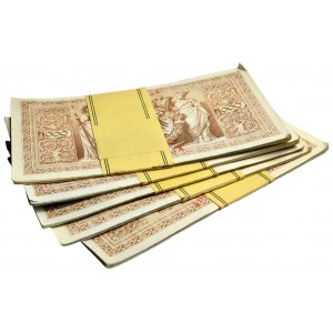 Germany, bank bundle 1.000 Mark 1919 (5 pcs.)