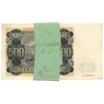 Bank parcel 500 zloty 1940 - B - (20 pieces).