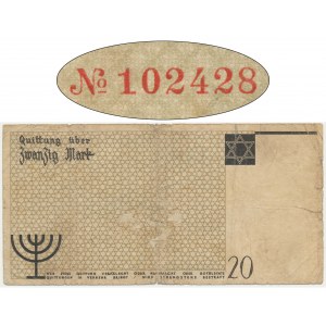 20 Mark 1940 - no. 1 without watermark -