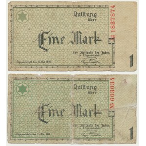1 známka 1940 - vzácné odrůdy (2 kusy).