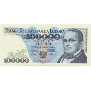 100,000 PLN 1990 - A -.