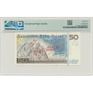 50 zlatých 2006 - Jan Pavel II - MODEL - PMG 65 EPQ - RARE