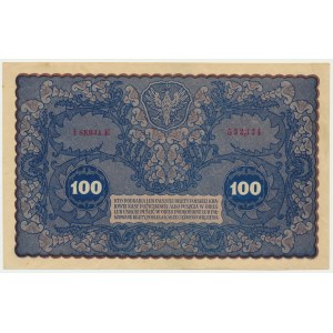 100 mariek 1919 - 1. séria E - vzácny variant