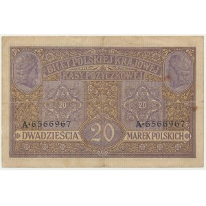 20 marks 1916 - Gen.