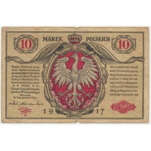 10 Mark 1916 - Allgemein - Fahrkarten - seltene Variante
