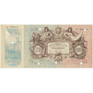 Lemberg, Barabtretung für 100 Kronen 1915