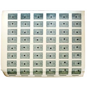Sheet 1 gold 1941 - BE - erased (48 pieces).