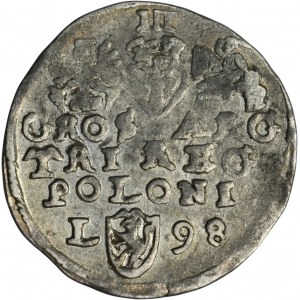 Sigismund III Vasa, 3 Groschen Lublin 1598