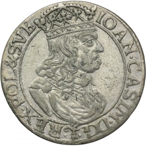Jan II Kazimierz, Szóstak Kraków 1660 TLB
