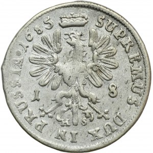 Nemecko, Brandenbursko-Prusko, Fridrich Viliam, Ort Königsberg 1685 HS