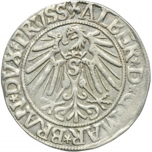 Kniežacie Prusko, Albrecht Hohenzollern, Grosz Königsberg 1545