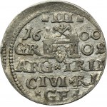 Sigismund III Vasa, 3 Groschen Riga 1600