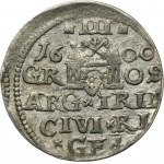 Zygmunt III Waza, Trojak Ryga 1600 - RZADSZY